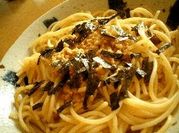 A picture of nori pasta