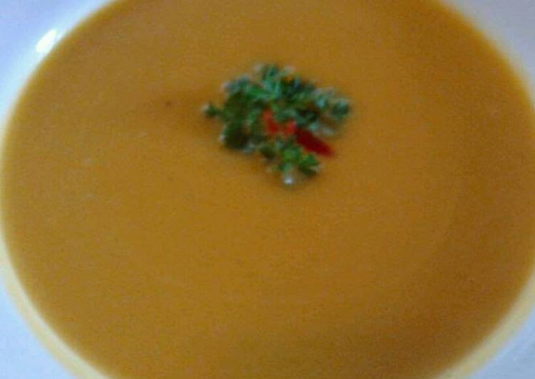 Recipe of Any-night-of-the-week Ladybirds Pumpkin Soup