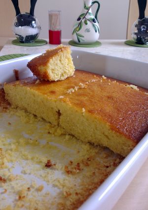 A picture of Greek Sponge Cake.