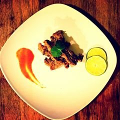 A picture of Latin buffalo ribs.
