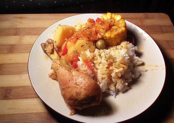 POLLO GUISADO (CHICKEN STEW) Recipe