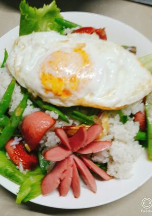 Hình của món Cơm xào.