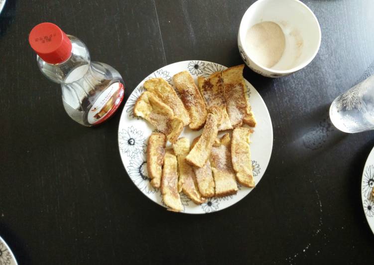 Recipe of Homemade French Toast Sticks