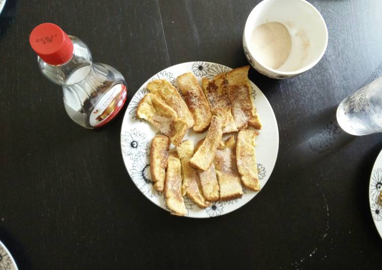 Recipe of Quick French Toast Sticks