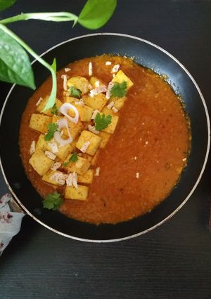 पनीर कैसियु ग्रेवी (paneer cashew gravy recipe in hindi) रेसिपी मुख्य फोटो