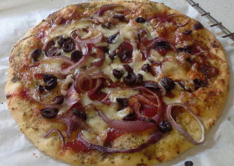 Recipe of Ultimate Vegetarian Pizza