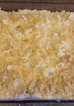 A picture of Cheesy Hash Brown Casserole.