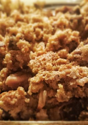 A picture of Mammaw's Cornbread Dressin'.