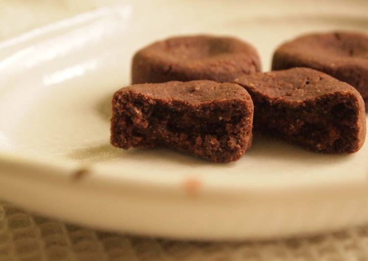 Healthy Okara & Rice Flour Cocoa Cookies