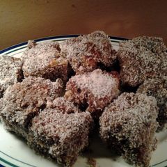 A picture of Lamington CakeRecipe by post from Australia, EmilyFor coco lovers!.