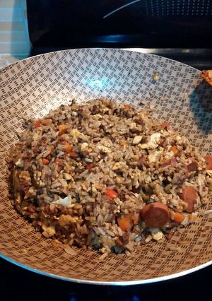 Una foto de Arroz chino o frito 