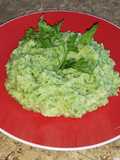 Puré al perejil