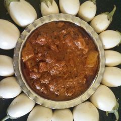 Grandma mutton kootu curry A picture of Grandma mutton kootu curry.