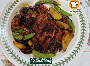 Gambar 👩‍🍳Grilled Beef🔥