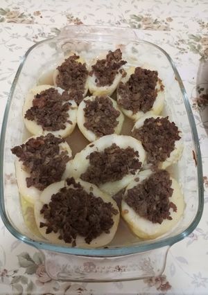 صورة لوصفة قوارب البطاطا