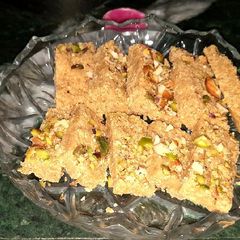 Dry fruits sesame burfi A picture of Dry fruits sesame burfi.