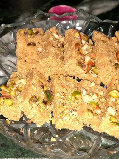 A picture of Dry fruits sesame burfi.