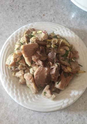 Hình của món Thịt lợn trộn.
