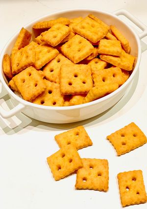 Sajtos kréker recept fotója