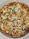 Pizza caseira de frango