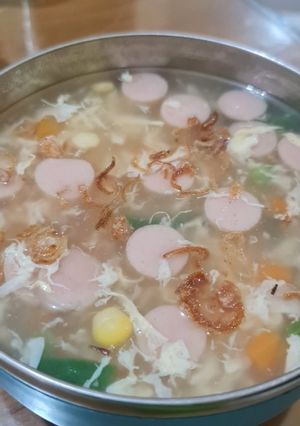 Foto resep Sup Telur Saos Tiram