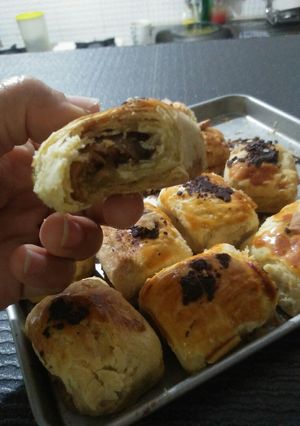 Foto resep Bolen pisang coklat tanpa korsvet