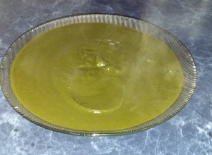 Una foto de Crema de espinaca