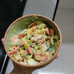 A picture of Vegetable salad.