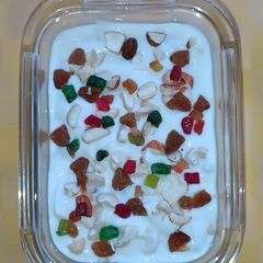 Healthy Fat Tutty Fruity Nutty Shrikhand A picture of Healthy Fat Tutty Fruity Nutty Shrikhand.