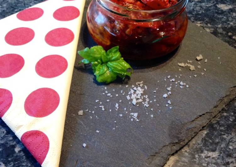 Comment à Préparer Tous les soirs de la semaine Tomates confites à l&#39;huile d&#39;olive