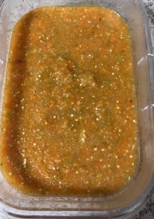 A picture of Homemade Salsa Verde.