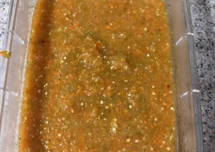 Easiest Way to Prepare Ultimate Homemade Salsa Verde