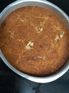 A picture of Basbousa sweet recipe.