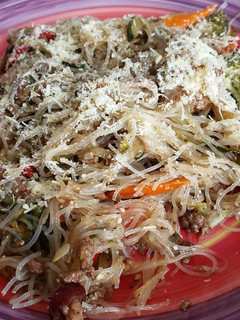 Una foto de Fideos chinos