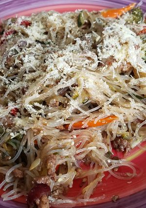 Una foto de Fideos chinos