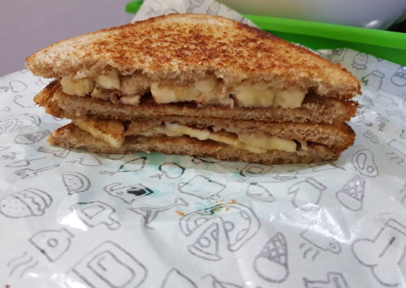 Roti Bakar Pisang Madu