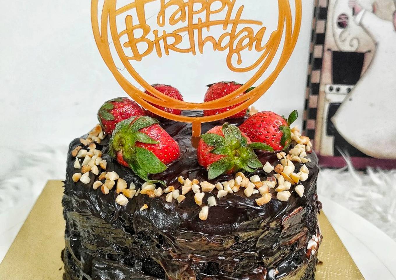 Super Moist Steamed Chocolate Cake
