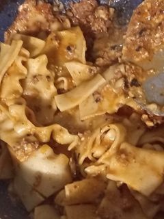 Una foto de Sopa de lasaña