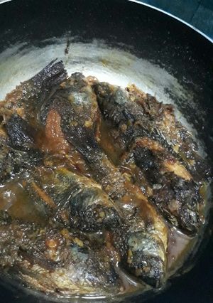 Foto resep Semur ikan nila simple