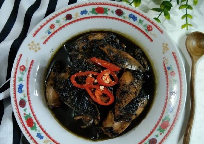 Cumi masak hitam