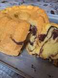 Marmer Cake 6 telur