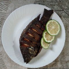 A picture of Fried fish #LocalfoodchallengeNairobiwest.