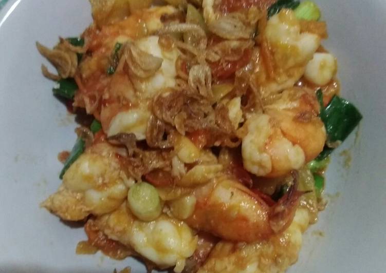Resep Tumis Udang Bago, Menggugah Selera