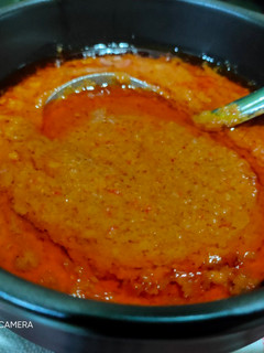 Foto resep 4. Sambel kacang siomay 🥜