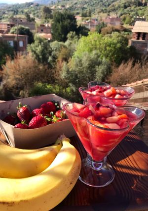 صورة لوصفة سلطة الفواكة على طريقتي 🍌🍓🍊🍎🍐