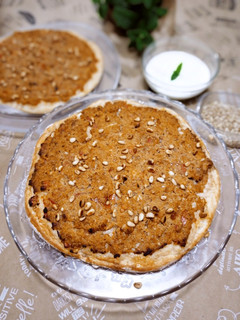 Una foto de Lahmacun, pizza turca en Monsieur Cuisine 🍕🍕