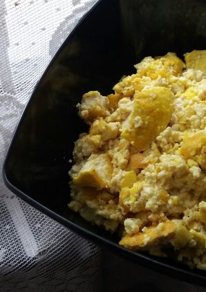 A picture of Tahu Bejek / Mashed Tofu.
