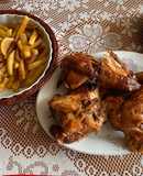 Pollo a la brasa al horno