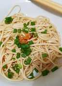Noodle with garlic chili oil