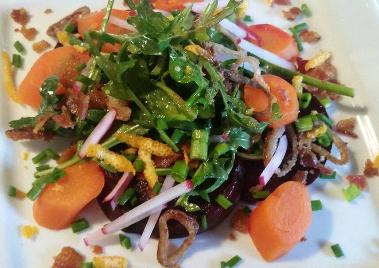 My Kids Love Beet &amp; Carrot Salad